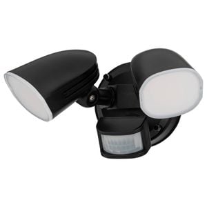 Arlec DIY Twinhead Tricolour LED Security Sensor Floodlight
