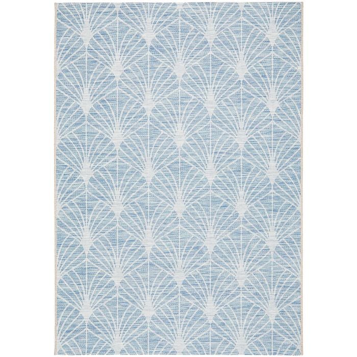 The Rug Connection Deck 5502 Blue 230x160cm - Medium Pet Friendly Outdoor Floor Rug
