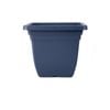 Northcote Pottery 300mm Navy Villa Square Plastic Pot