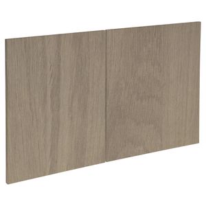 Kaboodle 1000mm Maplenut Modern Fridge Cabinet Doors - 2 Pack