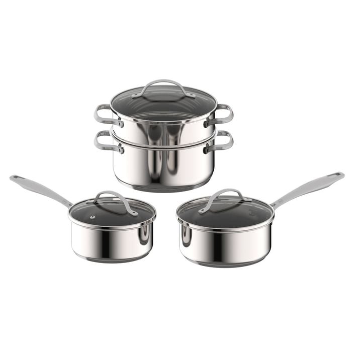 MasterPro McKinnon Stainless Steel Cookset 4pcs Set