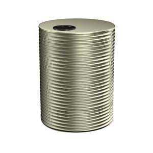 Kingspan 8000L Round Steel Water Tank - 2400mm x 1860mm Pale Eucalypt