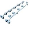 Swiftco Trailers 1800mm Galvanised Jet Ski Roller Kit - Includes Wobble Rollers(one Set)