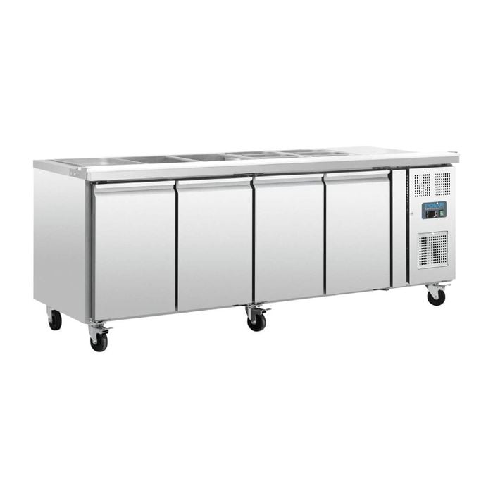 Polar 4 Door Saladette Counter - Ft285-a