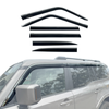 AUSGO Stainless Trim Weather Shields for Lexus GX550 2024-Onwards Weathershields Window Visors Wind Deflectors