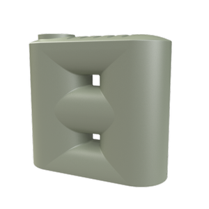 Melro Tanks 3510L Mist Green Poly Slimline Water Tank