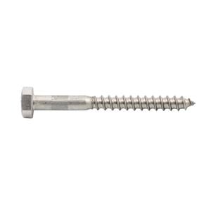 Zenith M12 x 180mm 316 Stainless Steel Coach Screw