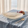 Cadence & Co. Chianti Resin Oval Serving Bowl Vanilla 44x28x9cm