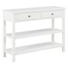 vidaXL Sideboard White 110cm Buffet Storage Cabinet Living Room Furniture