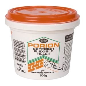 Porion Exterior Flexible Filler   500g White