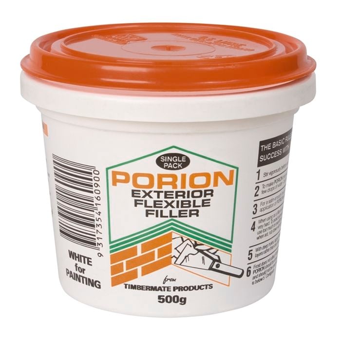 Porion Exterior Flexible Filler   500g White