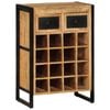 vidaXL Wine Rack for 16 Bottles Drinking Holder Wine Cupboard