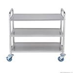 Modular Systems Stainless Steel Trolley - 855mm W x 535mm D x 940mm H