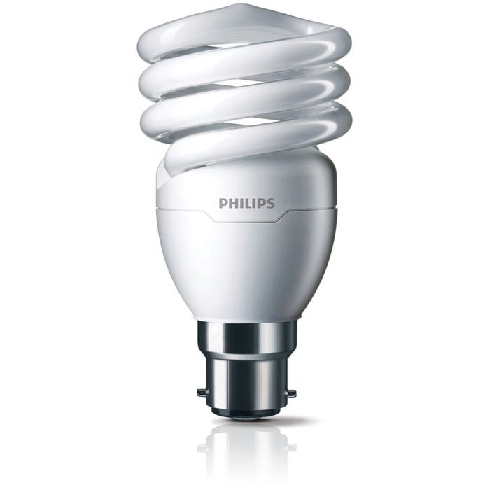 Philips Spiral B22 CFL 1250Lm Warm White 20W Globe