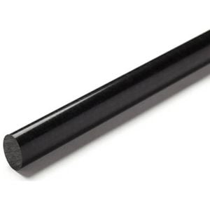 Roxom Acetal Plastic Black Rod 50mm Dia X 1000mm