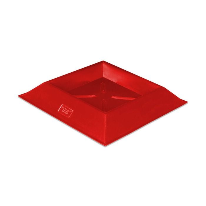 AgBoss Equine and Livestock Can't Tip Sturdy Trough 25L Red