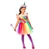 4pc Rubies Size S Unicorn Rainbow Tutu Kids/Girls Costume Set Dress Up Party