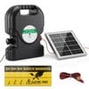 Advwin Electric Fence Energiser 15km/0.8j Solar Powered Energizer Set Waterproof