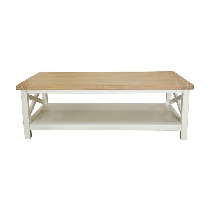 Marmalade Hampton 120cm Coffee Table White Oak