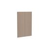 Kaboodle 900mm Raw Board V-Groove Medium Pantry Doors - 2 Pack