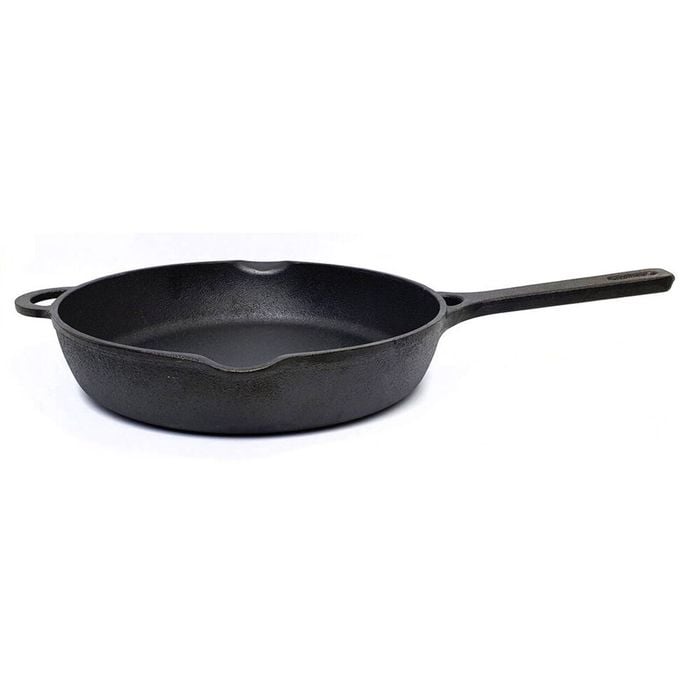 Classica Pre-seasoned Cast Iron Round Frypan All Stove Cookware 25cm Black