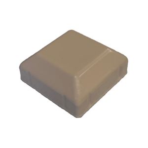 Australian Handyman Supplies 65 x 65mm Riversand Steel Fence Post Cap