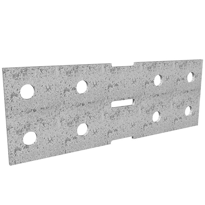 Dunnings 200 x 70mm M10 Galvanised Bracket Plate