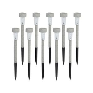 Click 26.5cm Colorado Solar Pathway Light - 10 Pack