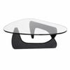 Sk Designer Living | Replica Isamu Noguchi Glass Coffee Table - Black