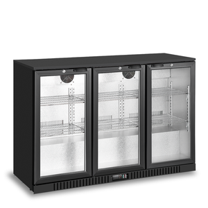 Atosa 3 swing doors back bar cooler BB-330HEC