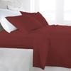 Luxor Double Burgundy 1000TC Egyptian Cotton Sheet Set