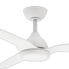 Fanforce Revo 52" Dc Ceiling Fan With Remote Control - Powerful 35w Motor