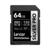 Lexar Professional Silver Pro Series Sdxc Uhs-ii Sd Card - 64gb