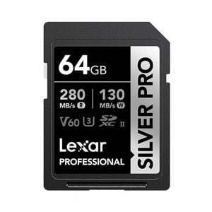 Lexar Professional Silver Pro Series Sdxc Uhs-ii Sd Card - 64gb