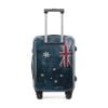 Tosca Australiana Suitcase Hard Shell Travel Luggage Australian Flag Small 55cm
