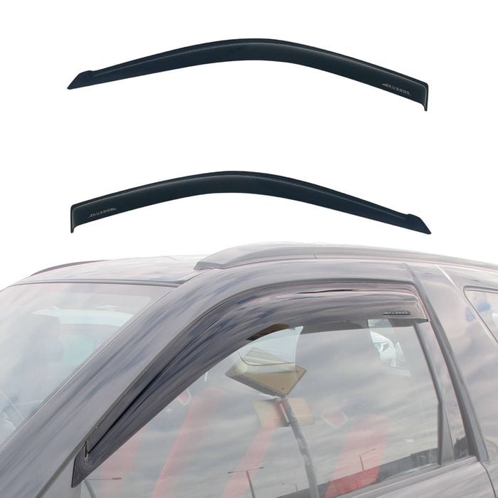 AUSGO Weather Shields for Suzuki Grand Vitara 3 Door 2006-2018 Weathershields Window Visors Wind Deflectors