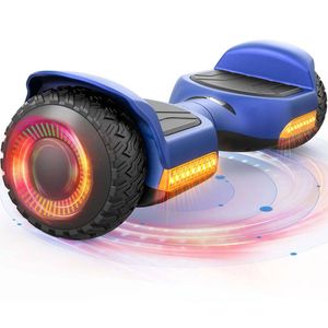 Gyroor Kids All Terrain Off-Road Hoverboard 6.5" Tyres Blue 4-12y