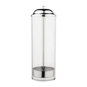 Olympia Plastic Straw Dispenser Retro Design T267 270x90mm Countertop Commercial Bar Kitchen Supplies