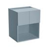Kaboodle 600mm Danish Blue Modern Wall Microwave Cabinet