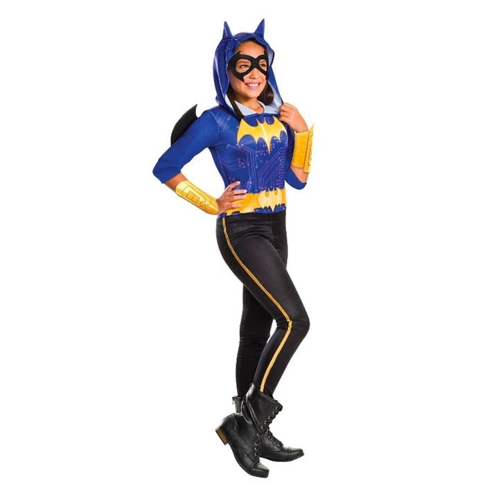 Rubies Batgirl Dcshg Kids Classic Dress Up Halloween Party Costume Size 6-8y