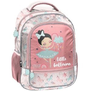 Girls Pink Ballerina Unicorn Backpack - 40 X 30 X 15 Cm - Polyester