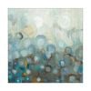Artey | Blue and Bronze Dots VIII - Stretched Canvas - Stretched Canvas - 120 x 120cm