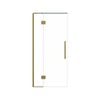 Stein 900 x 2000mm Brushed Brass Project Shower - Door Only