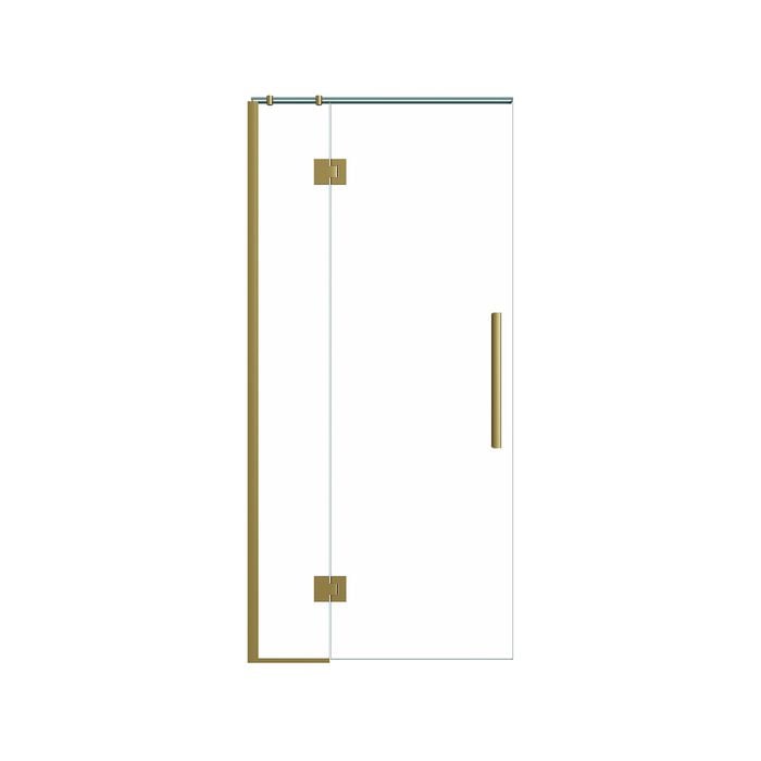 Stein 900 x 2000mm Brushed Brass Project Shower - Door Only