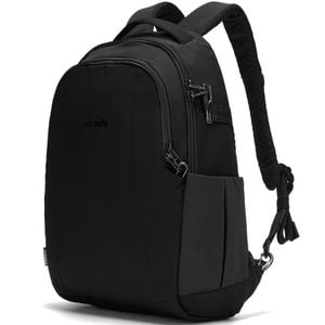 Pacsafe LS350 Anti-Theft 15L Econyl Backpack  in Black