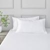 Dreamaker Matte satin king Pillowcase White - Twin Pack