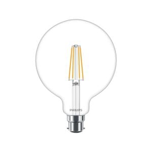 Philips G120 B22 LED 806Lm Clear 6W Filament