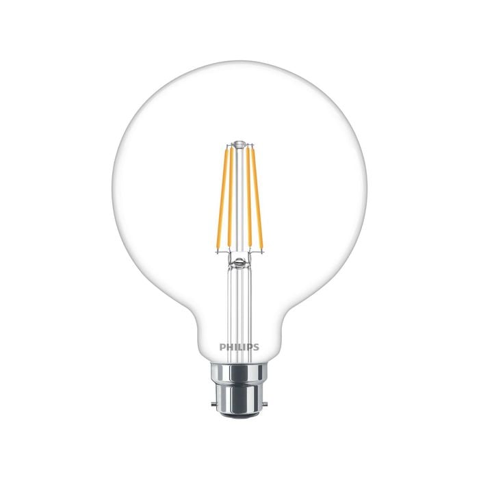 Philips G120 B22 LED 806Lm Clear 6W Filament
