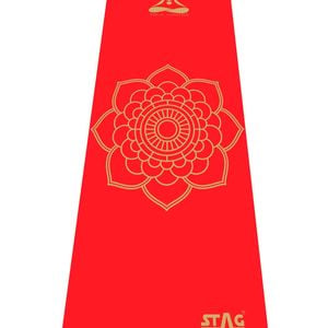 Stag Designer Yoga Mat,Size: 6mm