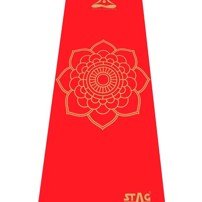 Stag Designer Yoga Mat,Size: 6mm